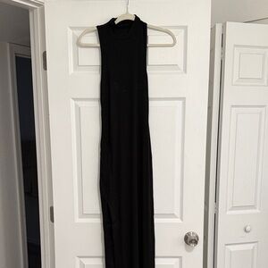 Vici Black Sleeveless Maxi Dress